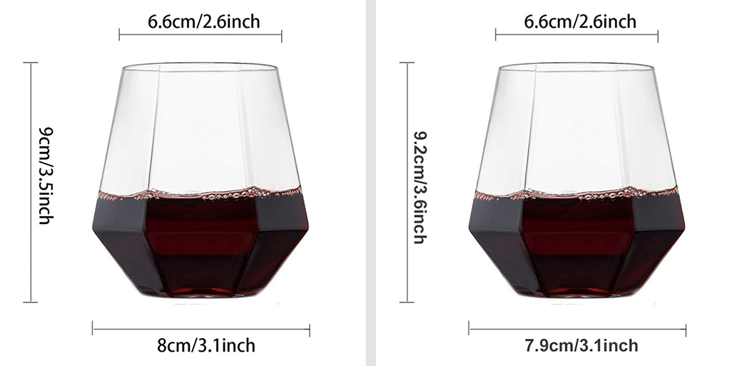 Plastic Reusable Wine Glass